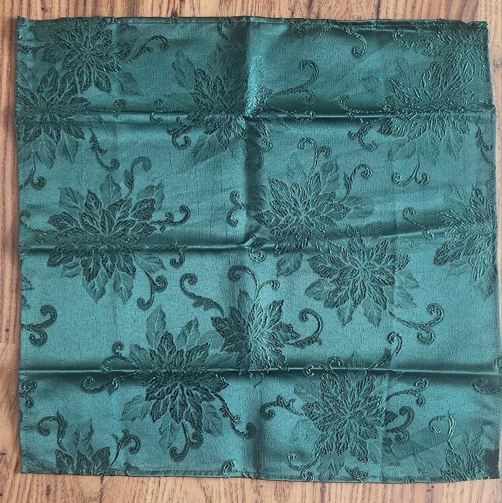 Green Holiday Napkins